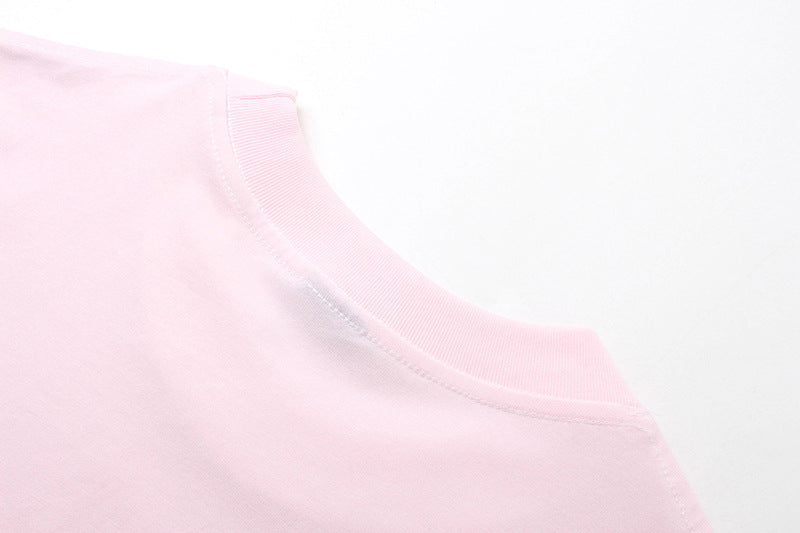 Sp5der Atlanta Print T-Shirt – Pink Streetwear Graphic Tee