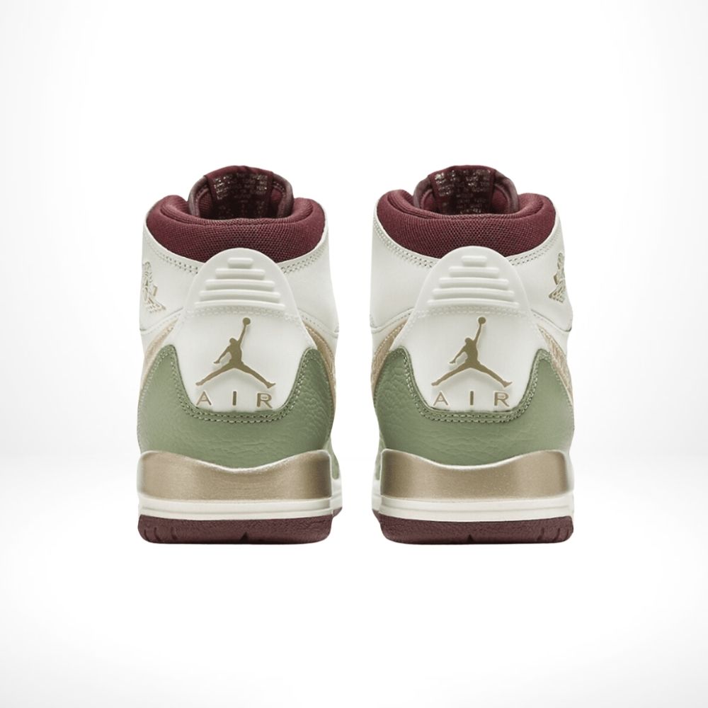 Air Jordan Legacy 312 Year of the Dragon White Burgundy Olive