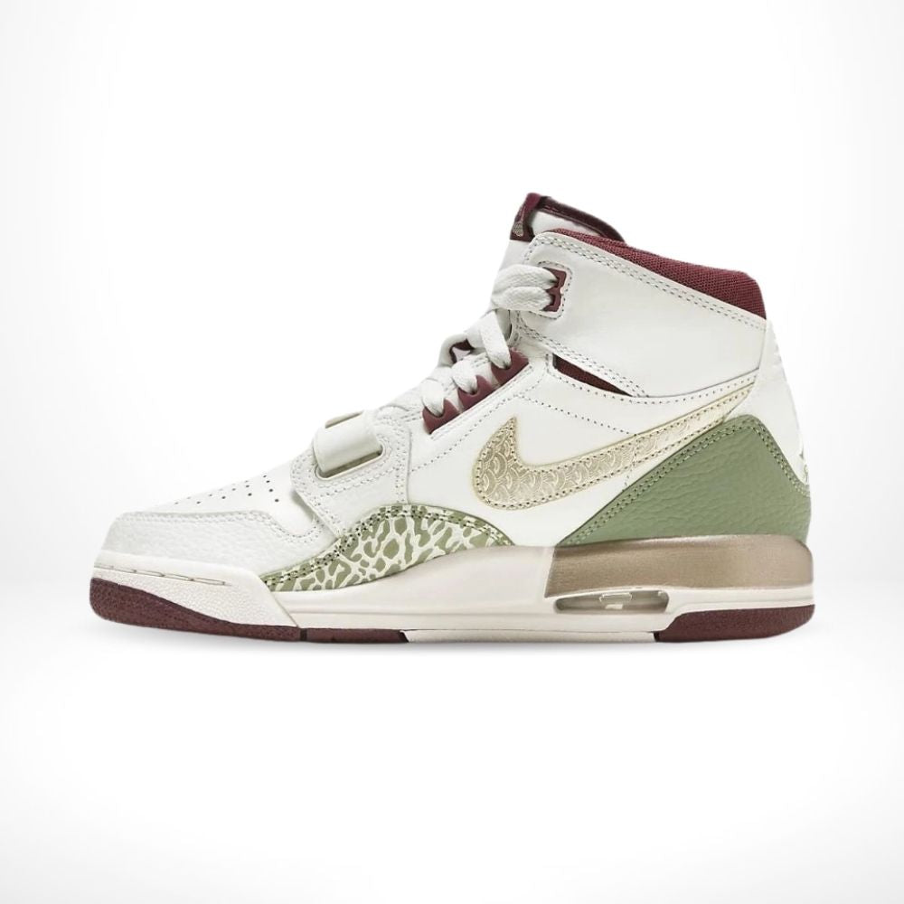 Air Jordan Legacy 312 Year of the Dragon White Burgundy Olive