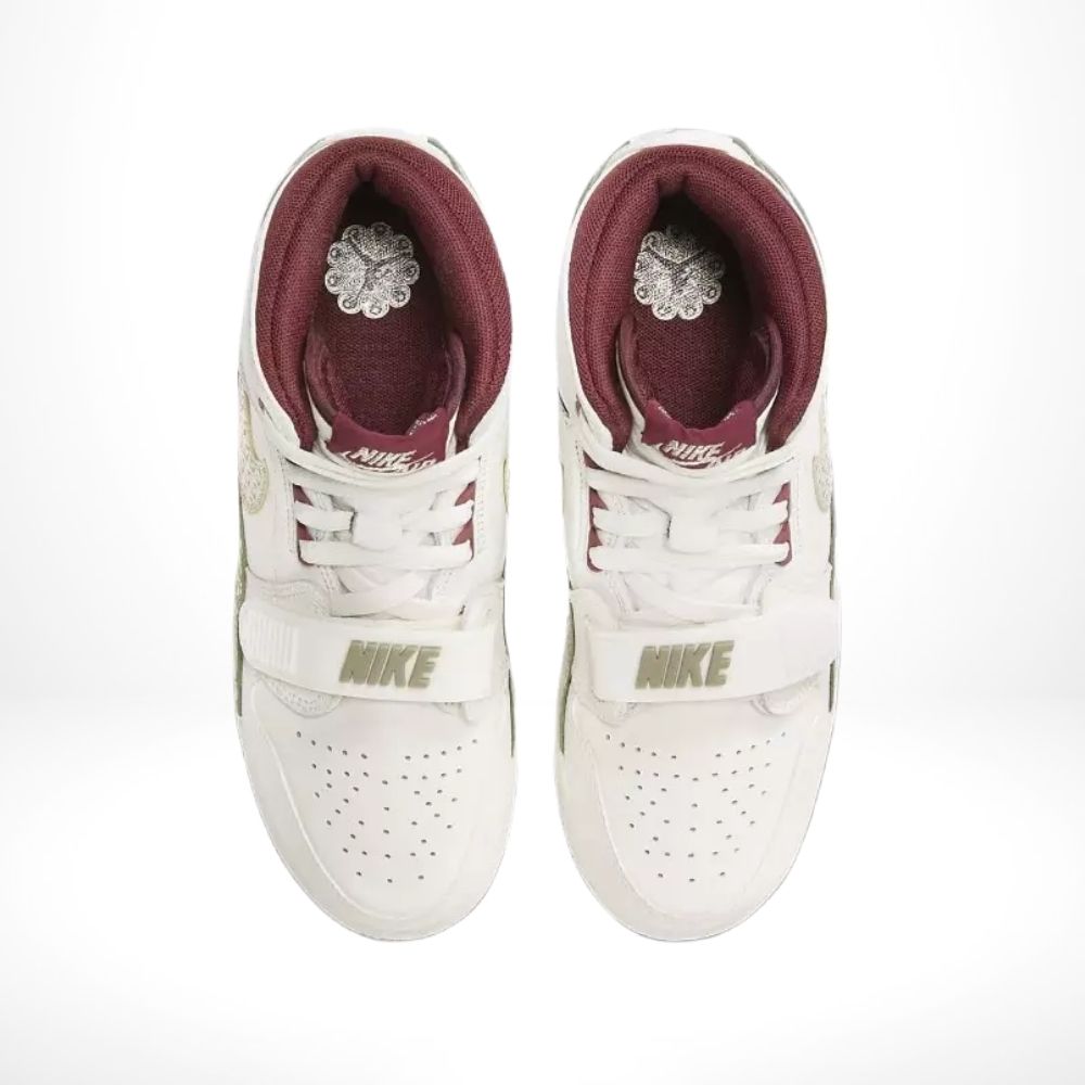 Air Jordan Legacy 312 Year of the Dragon White Burgundy Olive
