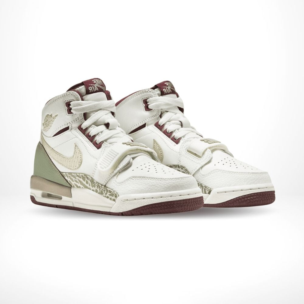 Air Jordan Legacy 312 Year of the Dragon White Burgundy Olive