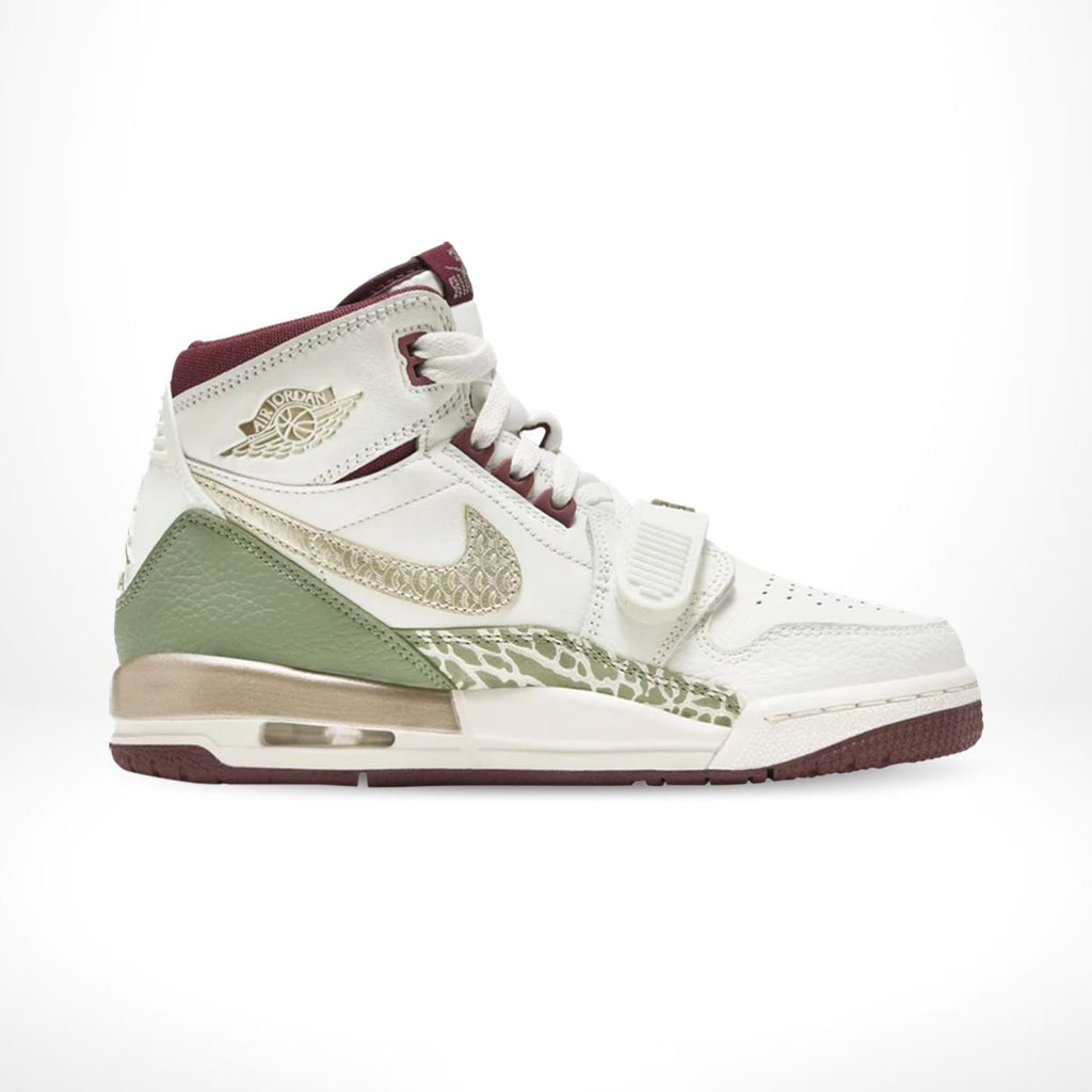Air Jordan Legacy 312 Year of the Dragon White Burgundy Olive