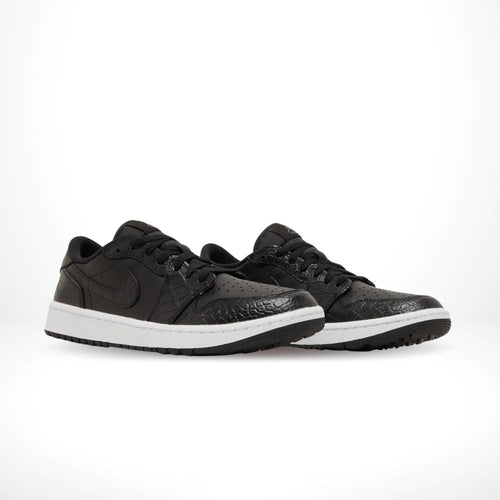Air Jordan 1 Low Golf Black Crocodile White