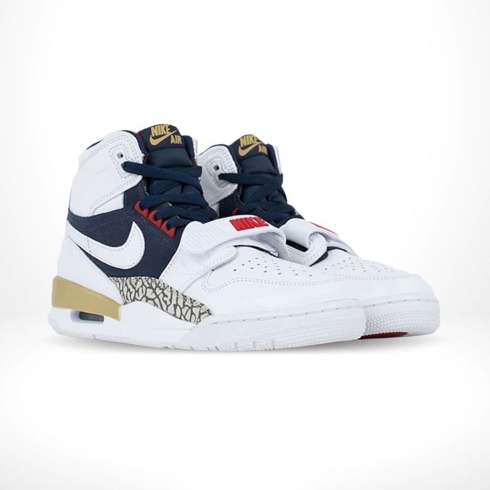Air Jordan Legacy 312 Olympic White Navy