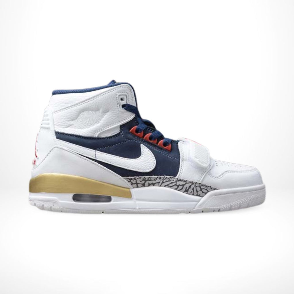 Air Jordan Legacy 312 Olympic White Navy