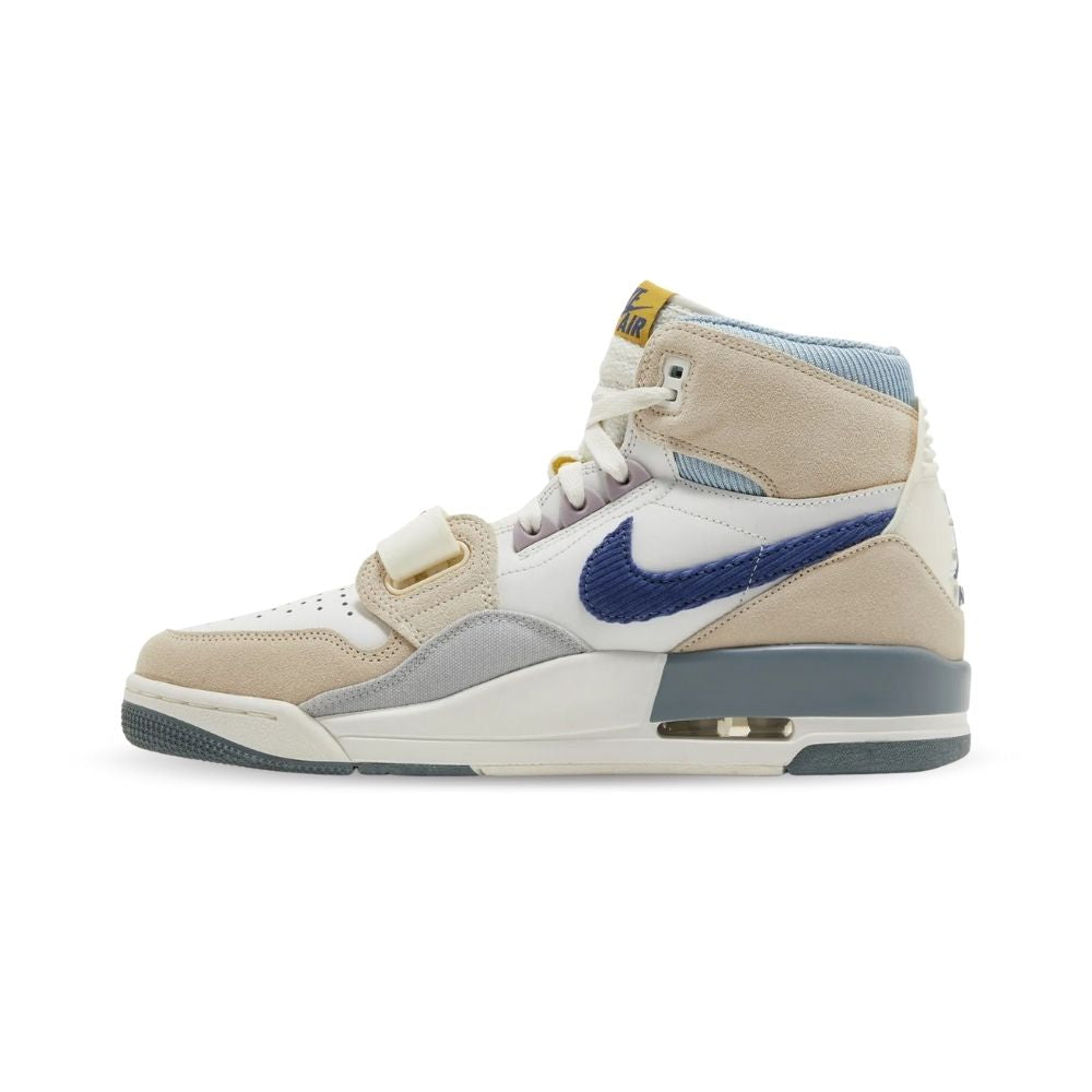 Air Jordan Legacy 312 Corduroy Swoosh Cream White Blue