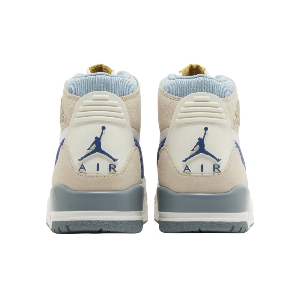 Air Jordan Legacy 312 Corduroy Swoosh Cream White Blue