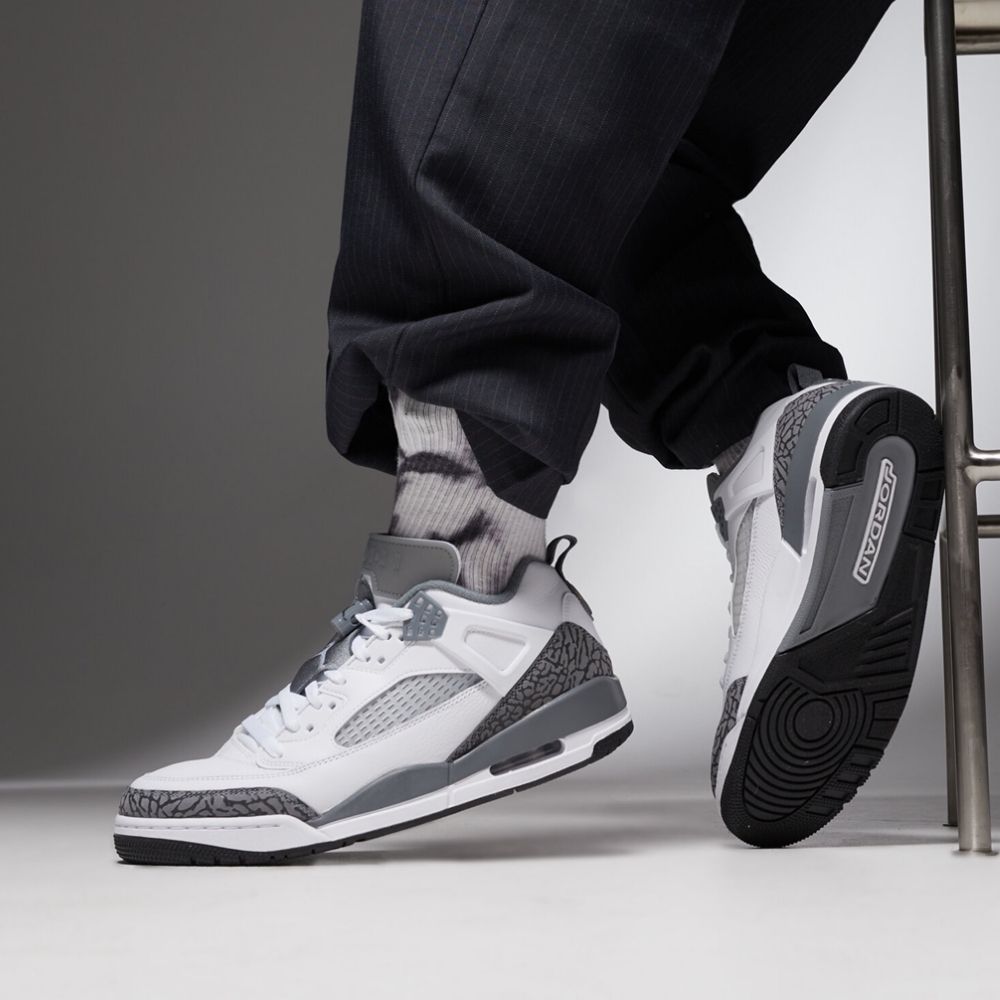 Air Jordan Spizike Low White Cool Grey