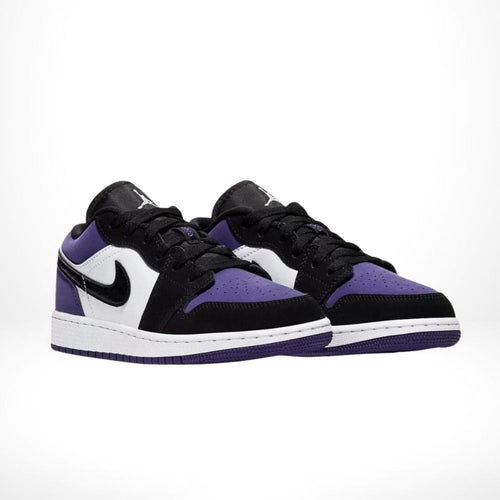 Air Jordan 1 Low Court Purple Black
