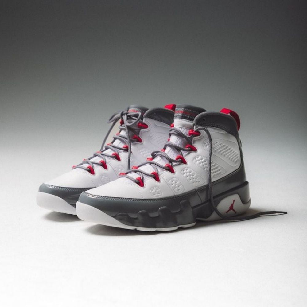 Air Jordan 9 Retro Fire Red Grey