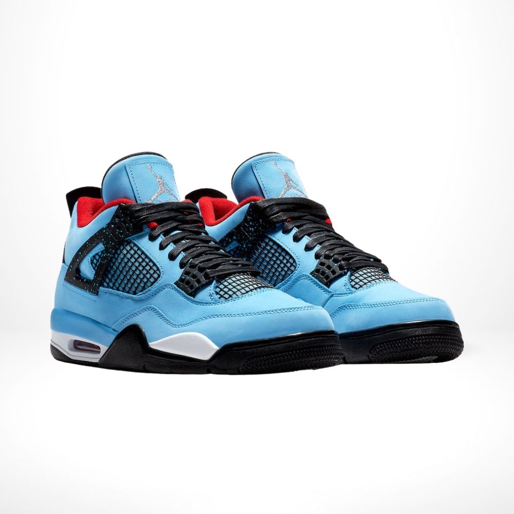 Air Jordan 4 Retro x Travis Scott Cactus Jack University Blue