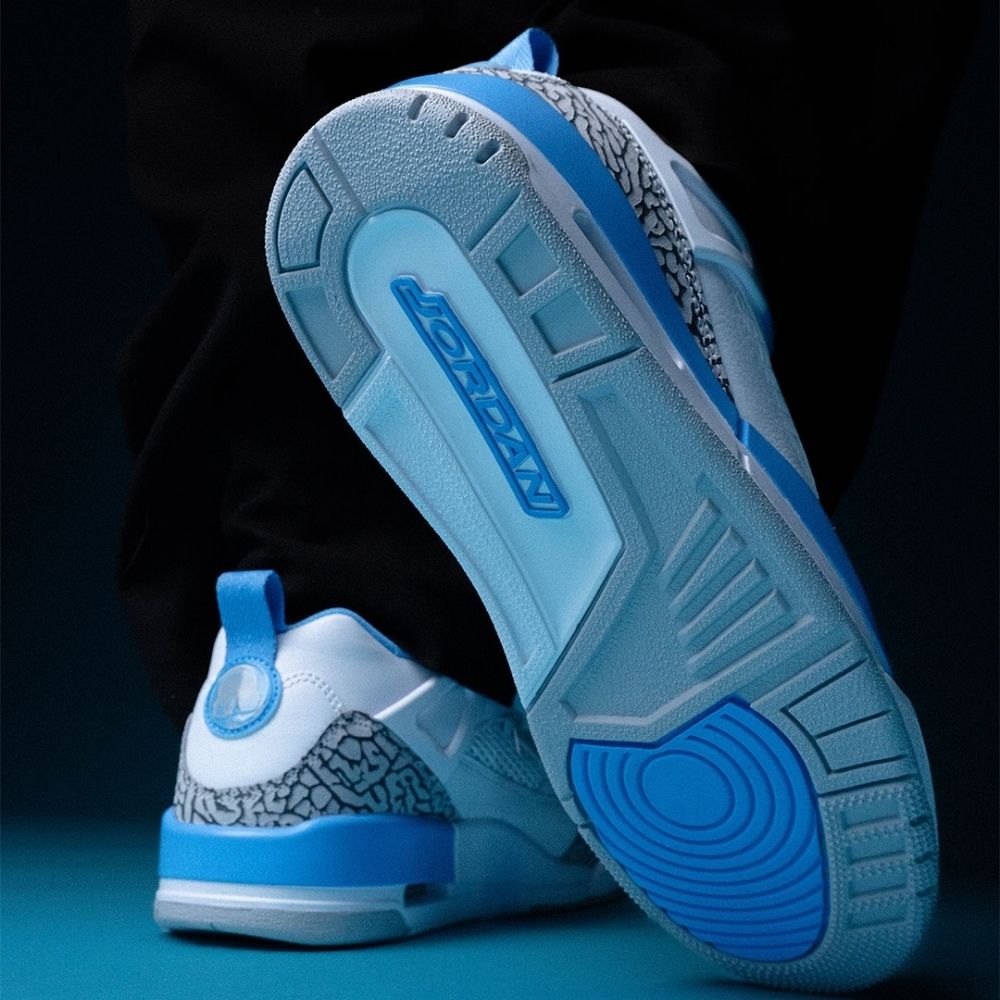 Air Jordan Spizike Low White University Blue