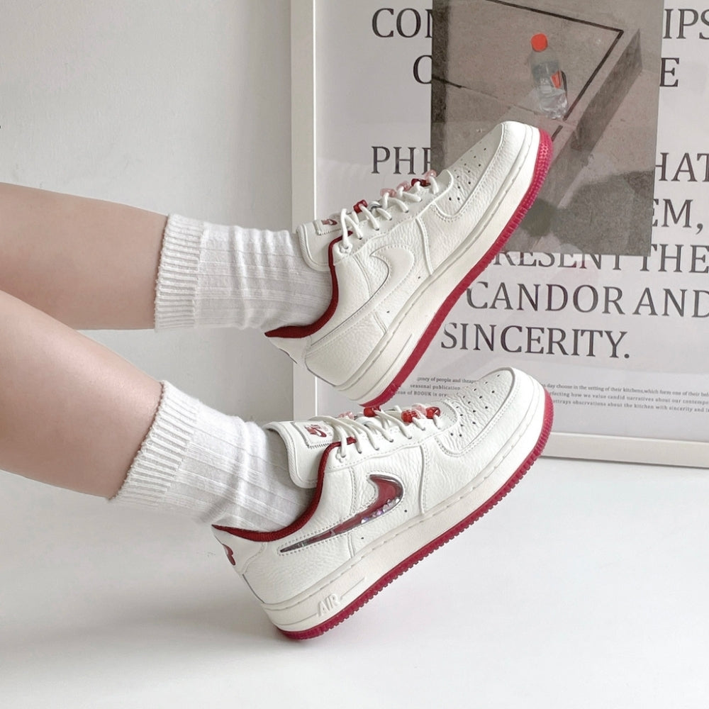 Air Force 1 Low Valentine Day 2024 White Red