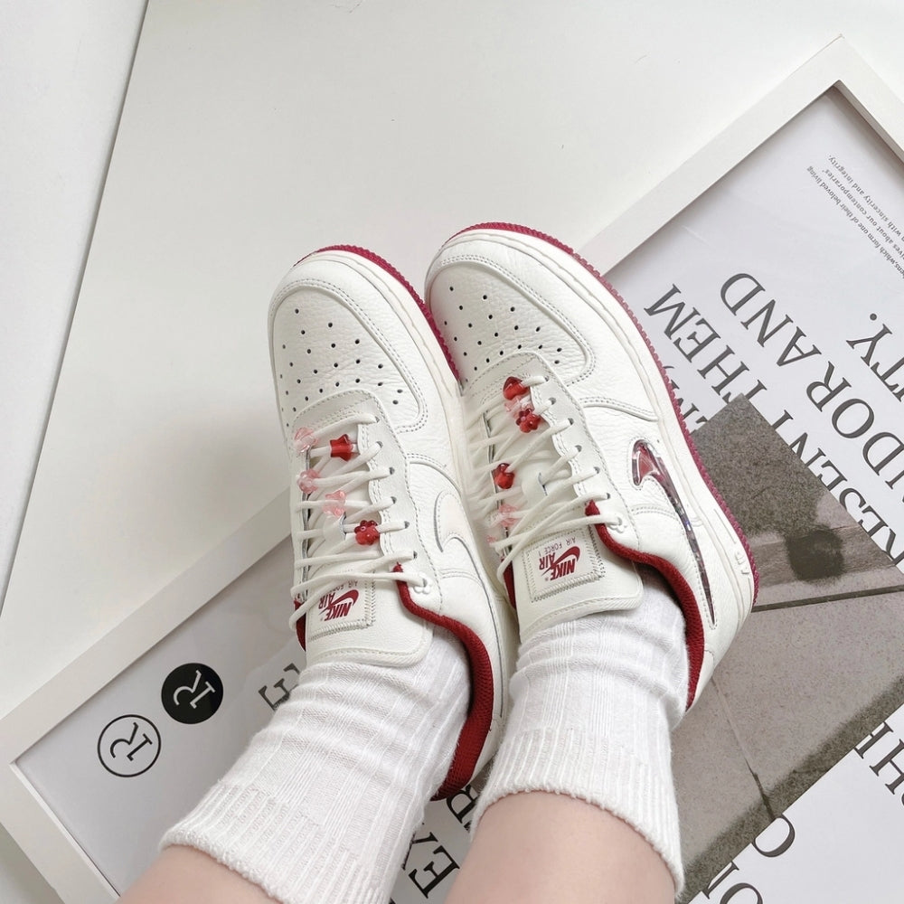 Air Force 1 Low Valentine Day 2024 White Red
