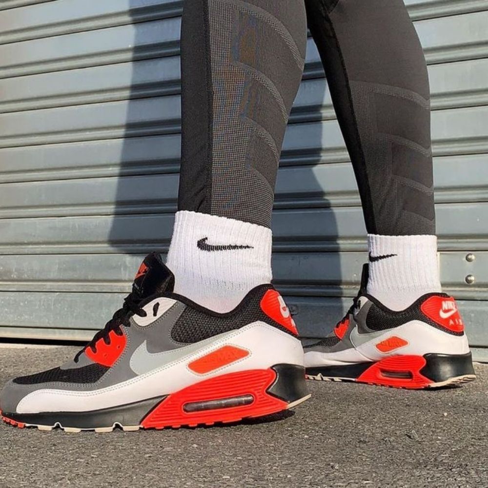 Air Max 90 GTX Infrared Gore-Tex White Grey