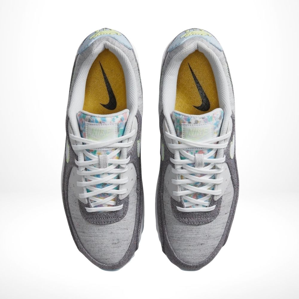 Air Max 90 Recycled Canvas Vast Grey Blue White