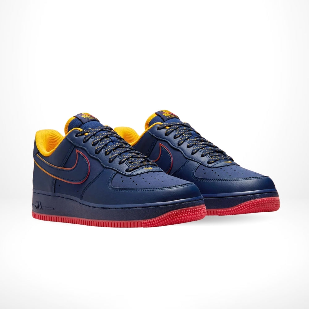 Air Force 1 Retro Lettering Midnight Navy Schopes