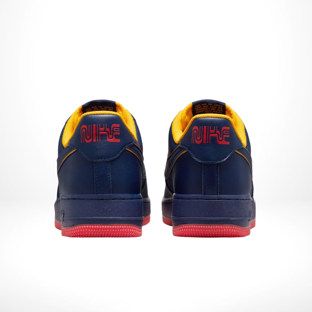 Air Force 1 Retro Lettering Midnight Navy Schopes
