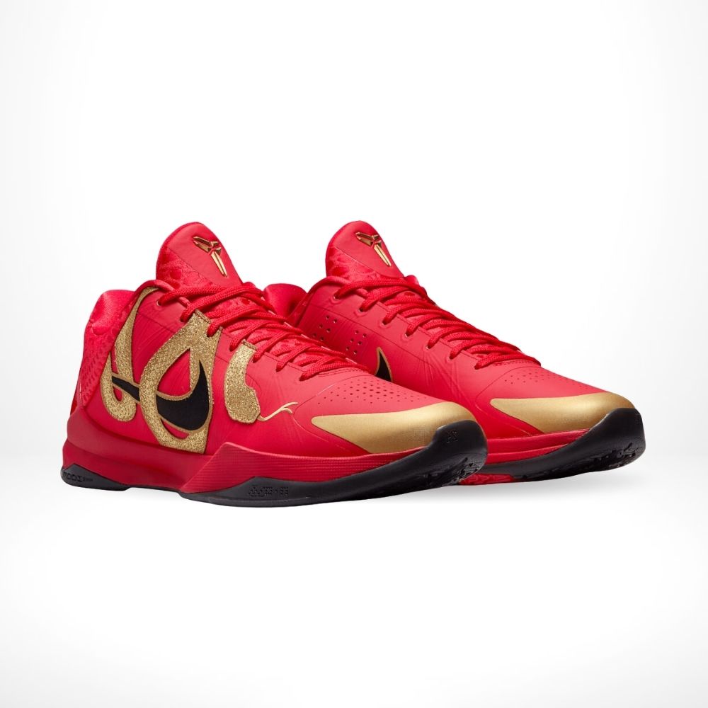 Nike Kobe 5 Yeay Of The Mamba University Red Black