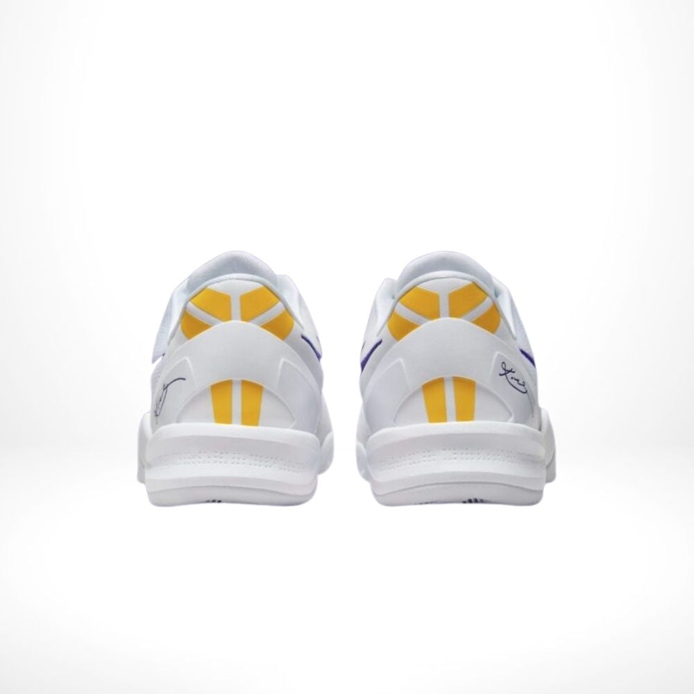 Nike Kobe 8 Protro Lakers Home White