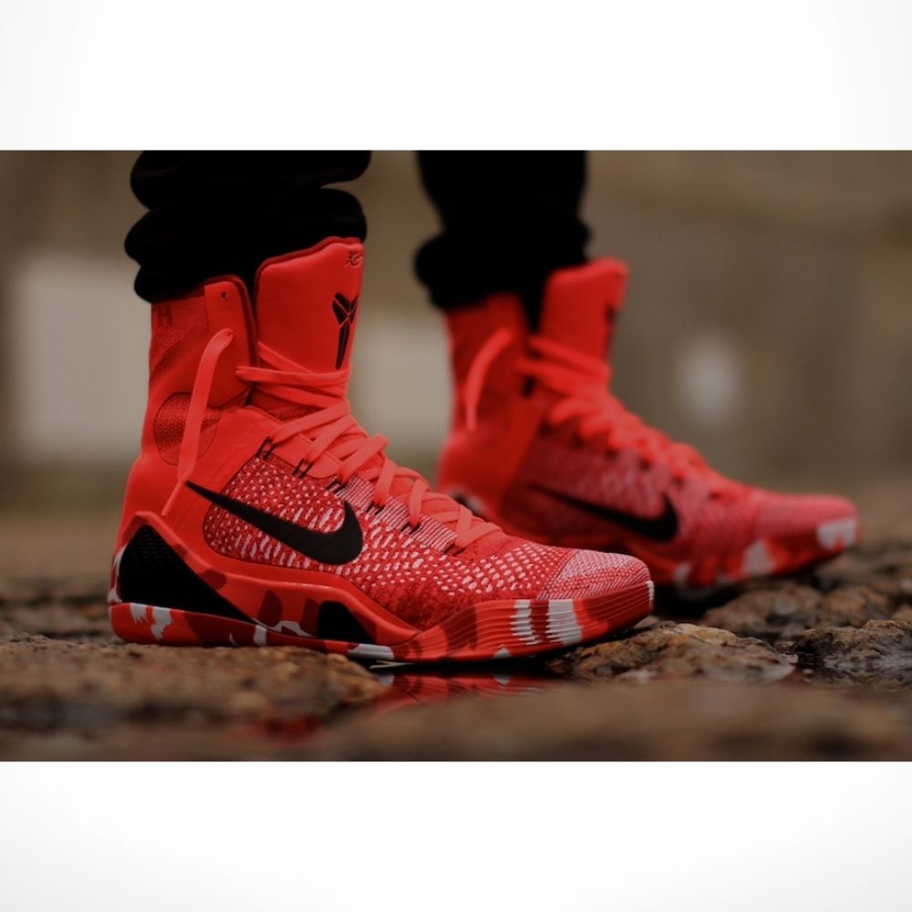 Nike Kobe 9 Elite Protro Chistmas Bright Crimson