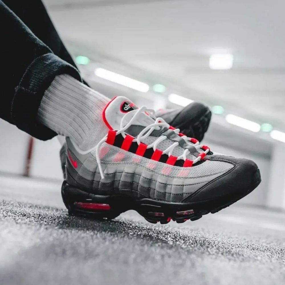 Nike Air Max 95 Big Bubble Solar Red